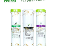 Combo bộ 3 lõi lõi lọc nước 123 RO Nano geyser, hàng chính hãng