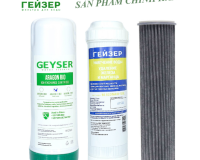 Bộ combo 3 lõi lọc nước 123 Nano geyser ( aragon bio, ecotar, discruptor ) dùng cho máy lọc nước ecotar 8 và máy ecotar 4, hàng nhập khẩu chính hãng