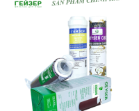 Bộ combo 3 lõi lọc nước 123 Nano Geyser ( aragon, ecotar, cbc ) dùng cho máy lọc nước Ecotar 3, ecotar 5, hàng chính hãng