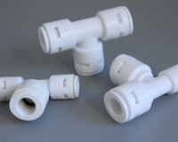 Tê 3 đầu nối nhanh |MINHQUANHOME| Tê nối nhanh 6mm hoặc 10mm dùng trong máy lọc nước RO