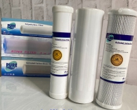 Bộ 3 lõi lọc Pure 123 Thái lan NHẬP KHẨU CHÍNH HÃNG Pure Thái Lan Bộ lọc thô máy RO, ion kiềm