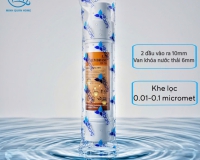 Lõi Lọc UF 10mm - Màng Lọc UF 10mm Korea có van xả thải 6mm