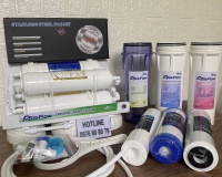 Máy lọc nước UF/NANO không điện, không nước thải 7 lõi lọc 