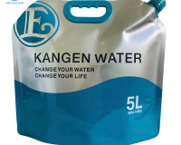 Túi đựng nước Kangen Enagic 5L màu xanh bạc | MINHQUANHOME | Túi đựng nước chuyên dụng cho nước điện giải, nước ion kiềm - 5lit