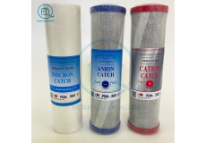 Bộ 3 lõi lọc nước 1 2 3 của Nhật Bản - Bộ lõi lọc thô dành cho máy kiềm, cấu tạo Sợi than hoạt tính (ACF)