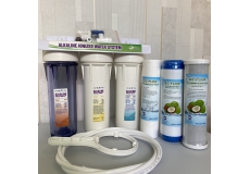 Bộ lọc thô 3 cấp lọc chuyên dụng cho máy kiềm - Hàng chất lượng - Bộ lọc thô 3 cấp Đài Loan (đầy đủ lõi, phụ kiện)