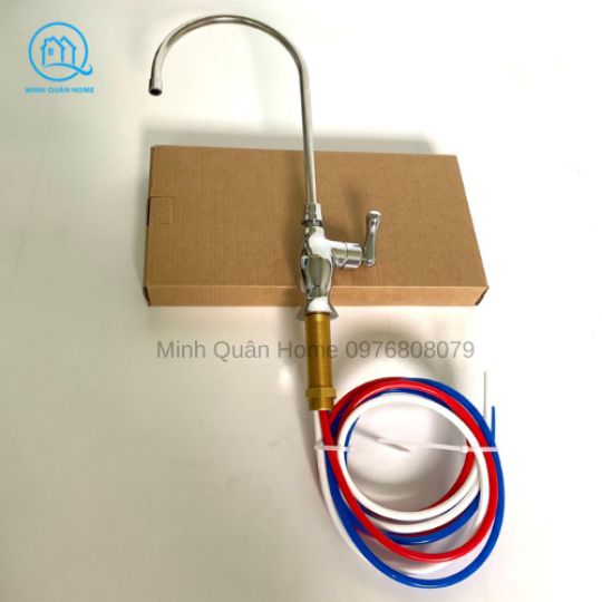 Vòi 3 dây lắp âm cho máy lọc nước điện giải 6mm - Vòi 3 dây lắp âm chuyên dụng cho máy tạo ion kiềm