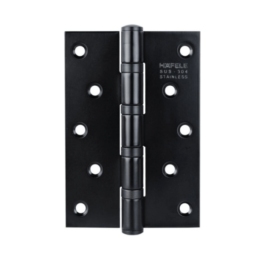 Bản lề lá Häfele 4BB 127x89x3mm màu đen 926.20.053