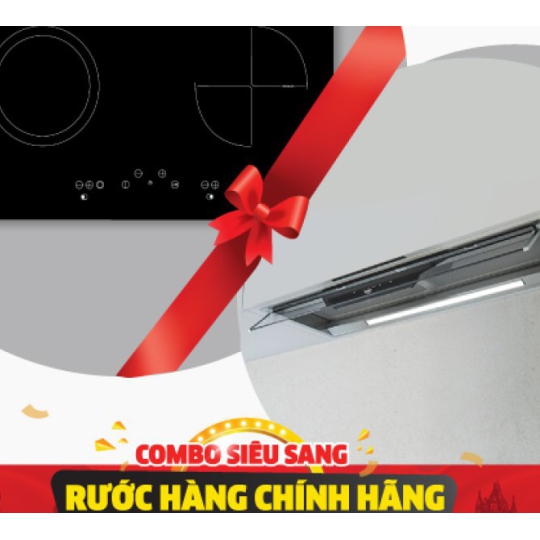 Bếp kết hợp điện-từ MIA Z2B & Máy hút mùi Wing