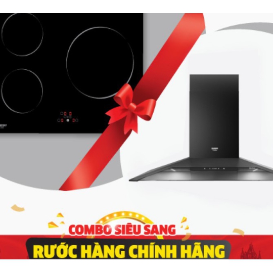 Bếp từ IVY A3BT60 & Máy hút mùi Jupiter B