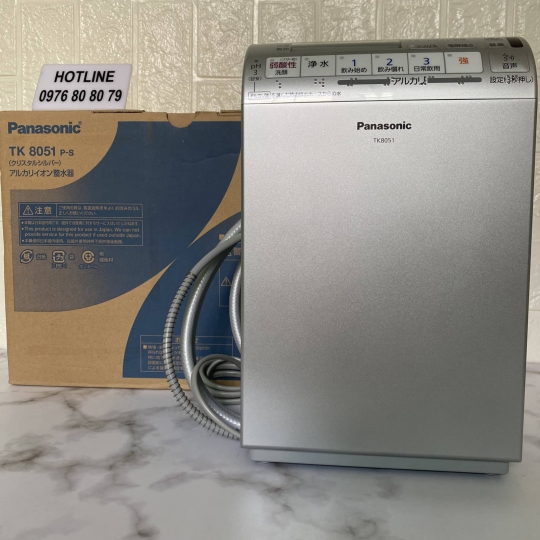Máy lọc nước ion kiềm Panasonic TK 8051 - New 100%