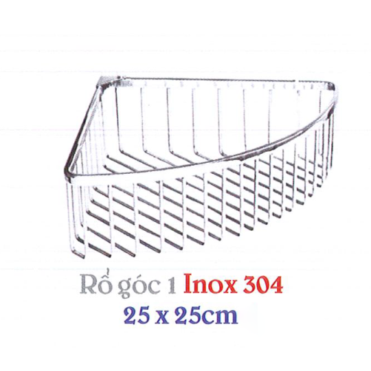 Kệ góc treo inox 304 RG1