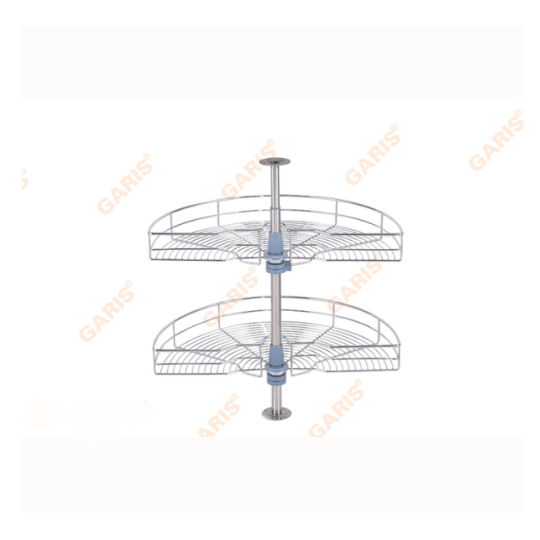 Mâm xoay góc mở 1/2, nan tròn, bề mặt nan điện hóa GS01.80E