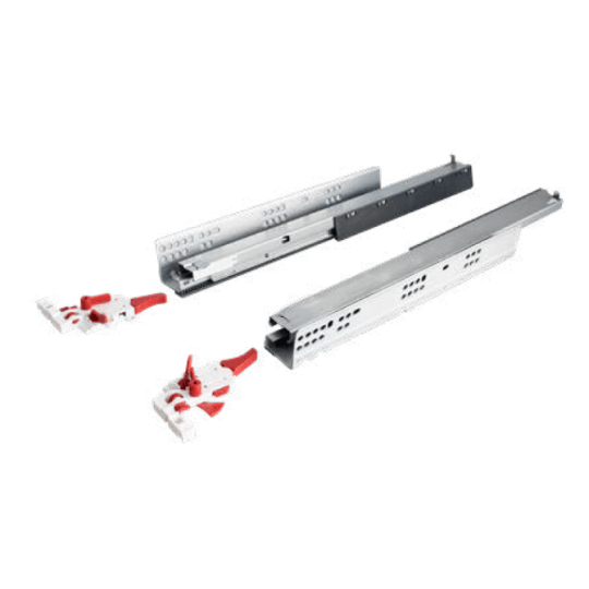  Ray âm EPC EVO mở toàn phần, giảm chấn Hafele 433.32.071