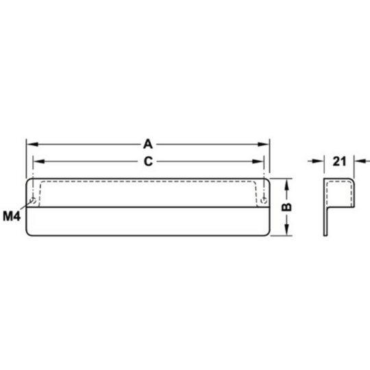 Rổ kéo 2 tầng cho tủ rộng 400mm 545.53.764 loại mở phải