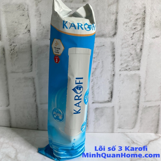Bộ 3 lõi lọc thô Karofi Lõi lọc thô 123 thay thế trong máy lọc nước RO Karofi - KARO123