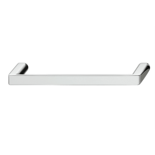 Tay nắm tủ Hafele Chrome bóng 148x32mm 106.69.205