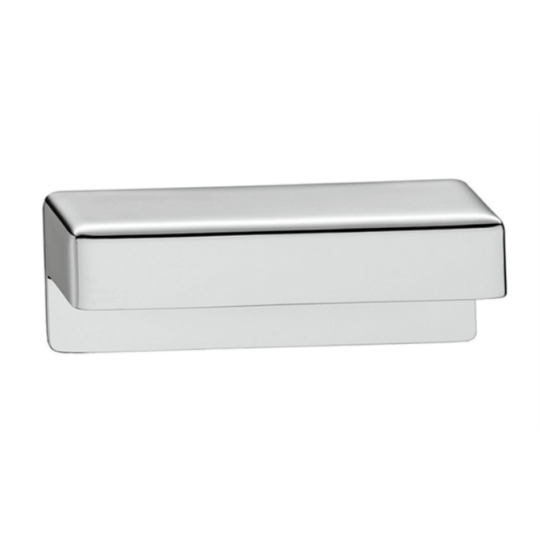 Tay nắm tủ Hafele Chrome bóng 170x40mm 110.34.296