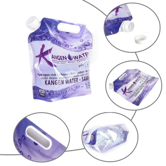 Túi đựng nước Kangen Enagic 5L màu tím | MINHQUANHOME | Túi đựng nước chuyên dụng cho nước điện giải, nước ion kiềm - 5lit