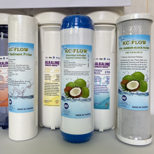 Bộ Lọc Thô 4 Cấp Made in Taiwan Chuyên Dụng Làm Tiền Lọc Cho Máy Ion Kiềm, Kangen Water
