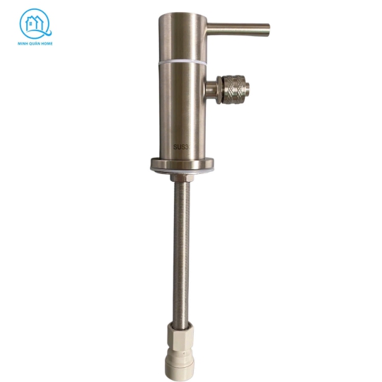 Vòi inox 304 dùng cấp nước vào cho máy lọc nước điện giải HÀNG CAO CẤP