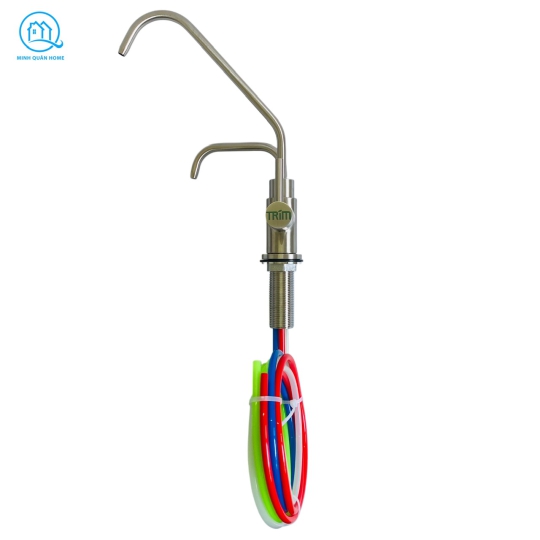 Vòi 4 Dây Lắp Âm Chuyên Dụng Cho Máy Lọc Nước Điện Giải Ion Kiềm ✌INOX 304 CAO CẤP✌