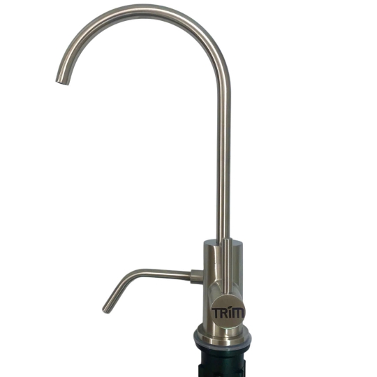 Vòi 4 Dây 10mm Lắp Âm Chuyên Dụng Cho Máy Lọc Nước Điện Giải Ion Kiềm INOX 304 CAO CẤP