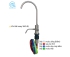 Vòi 4 Dây 10mm Lắp Âm Chuyên Dụng Cho Máy Lọc Nước Điện Giải Ion Kiềm INOX 304 CAO CẤP